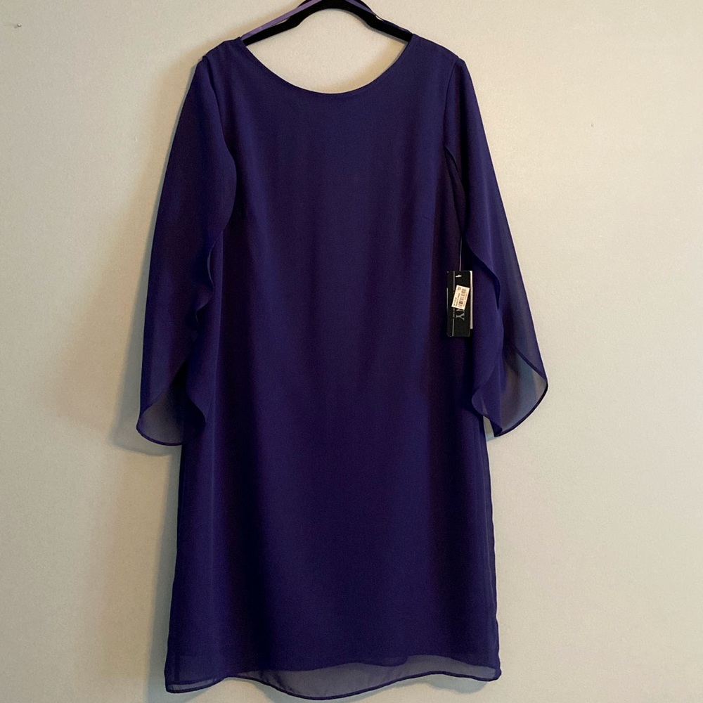 NWT - SLNY Navy Sheath dress